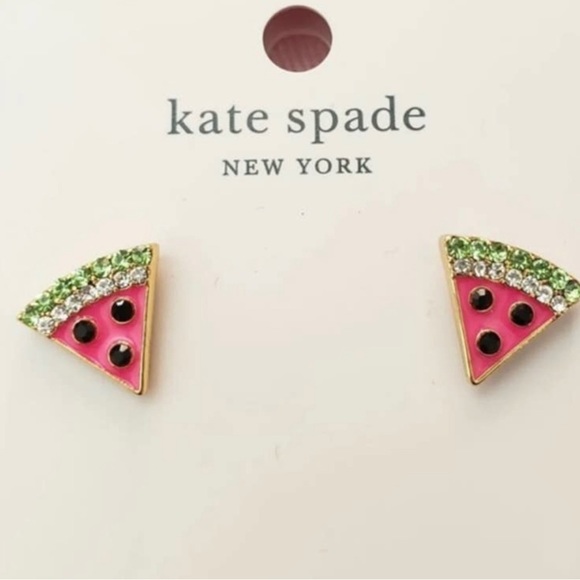 Watermelon necklace and earrings - Picture 6 of 7